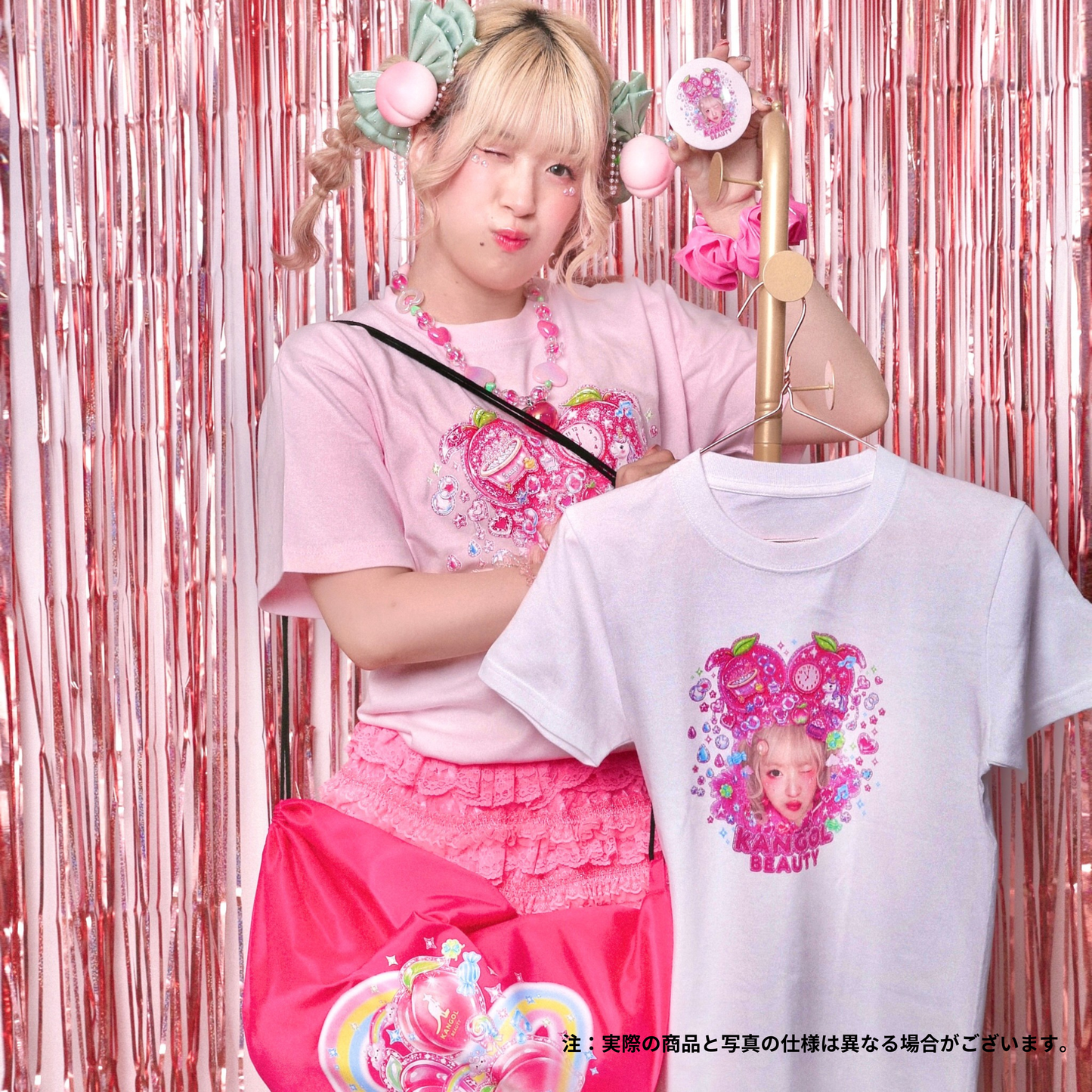 まるもももか🍑🐷 × KB コンプリートセット（限定アクリルキーホルダー&オリジナルステッカー付き）