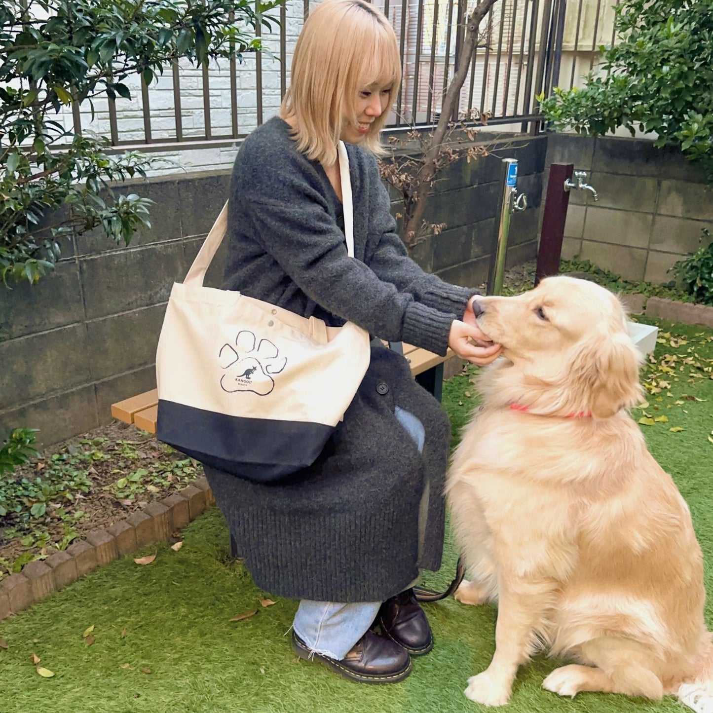 おにゅこじハウス × KBコラボ/ショルダートートバッグ