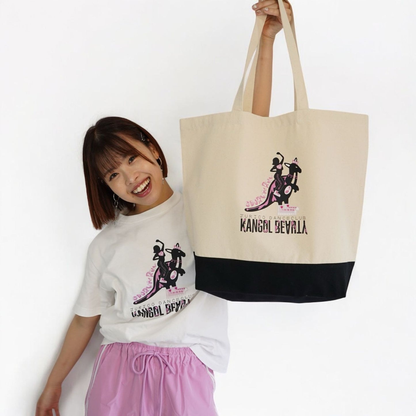 じゅりっこダンス部 × KBコラボ/トートバック＋ヘアバームセット
