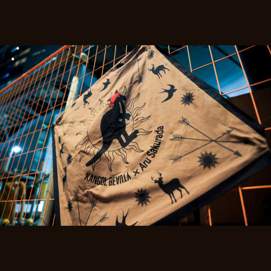 Aru Sakurada ×KB バンダナ+（非売品）コラボロゴステッカー付