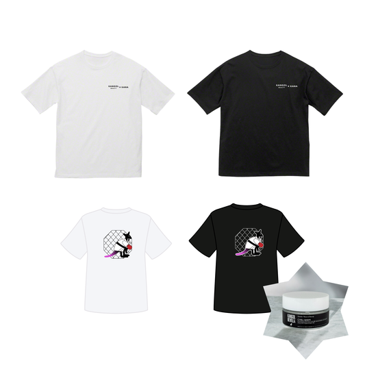 渡辺華奈×KB ビッグシルエットTシャツ+チルバームセット