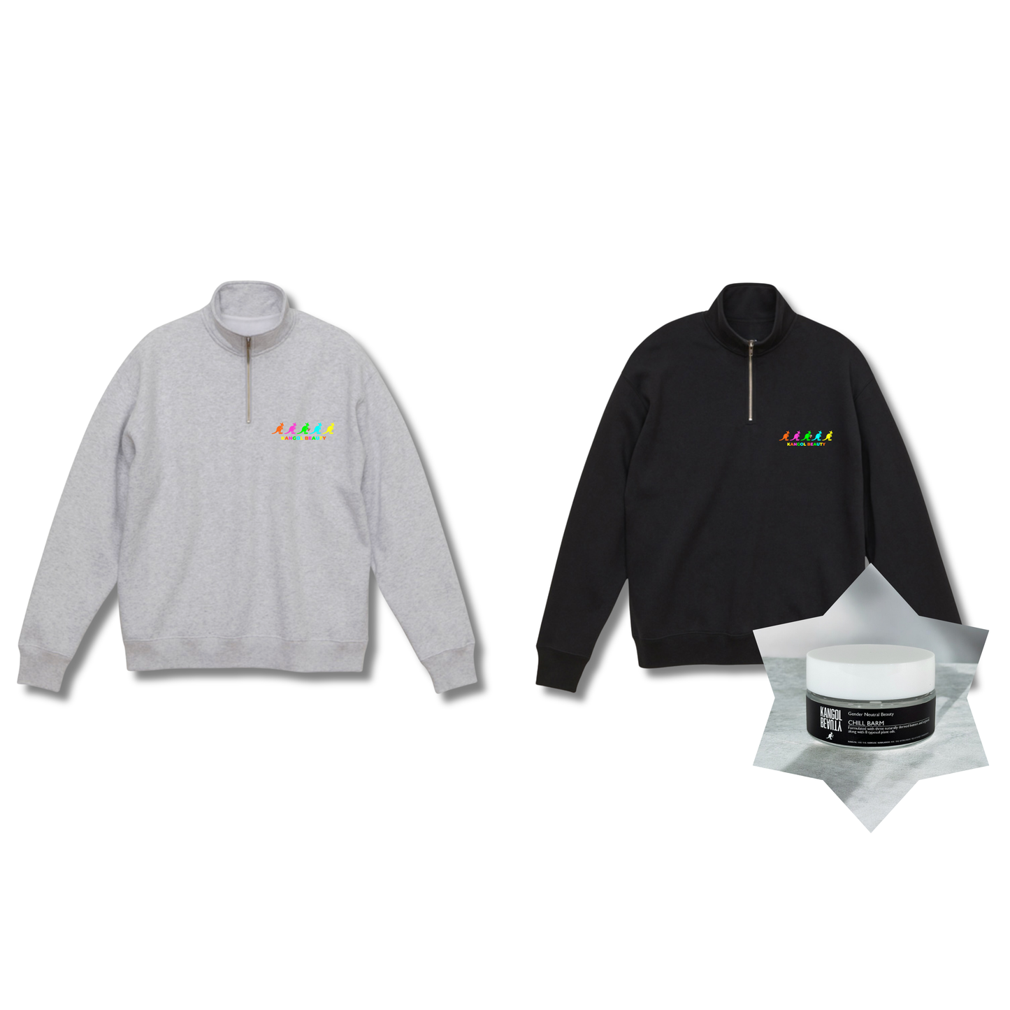 新垣里沙 × KB ハーフジップパーカーセット