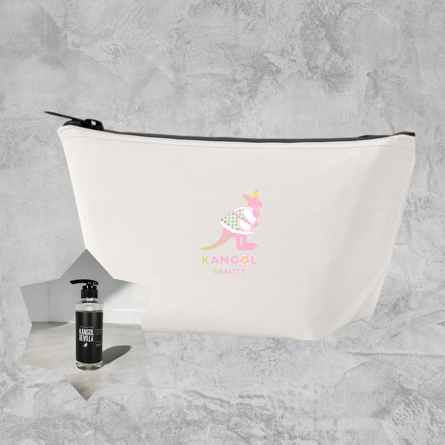 三枝りん × KB ポーチ+シャンプーボトルセット