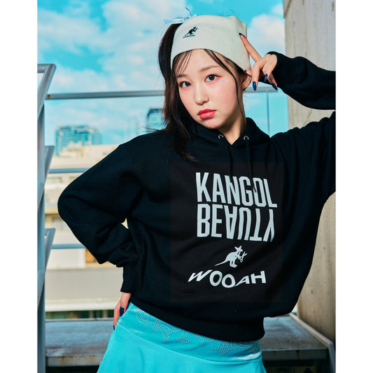 WOOAH x KANGOL BEAUTYコラボパーカー/SORA(ソラ)소라・Limited Edition