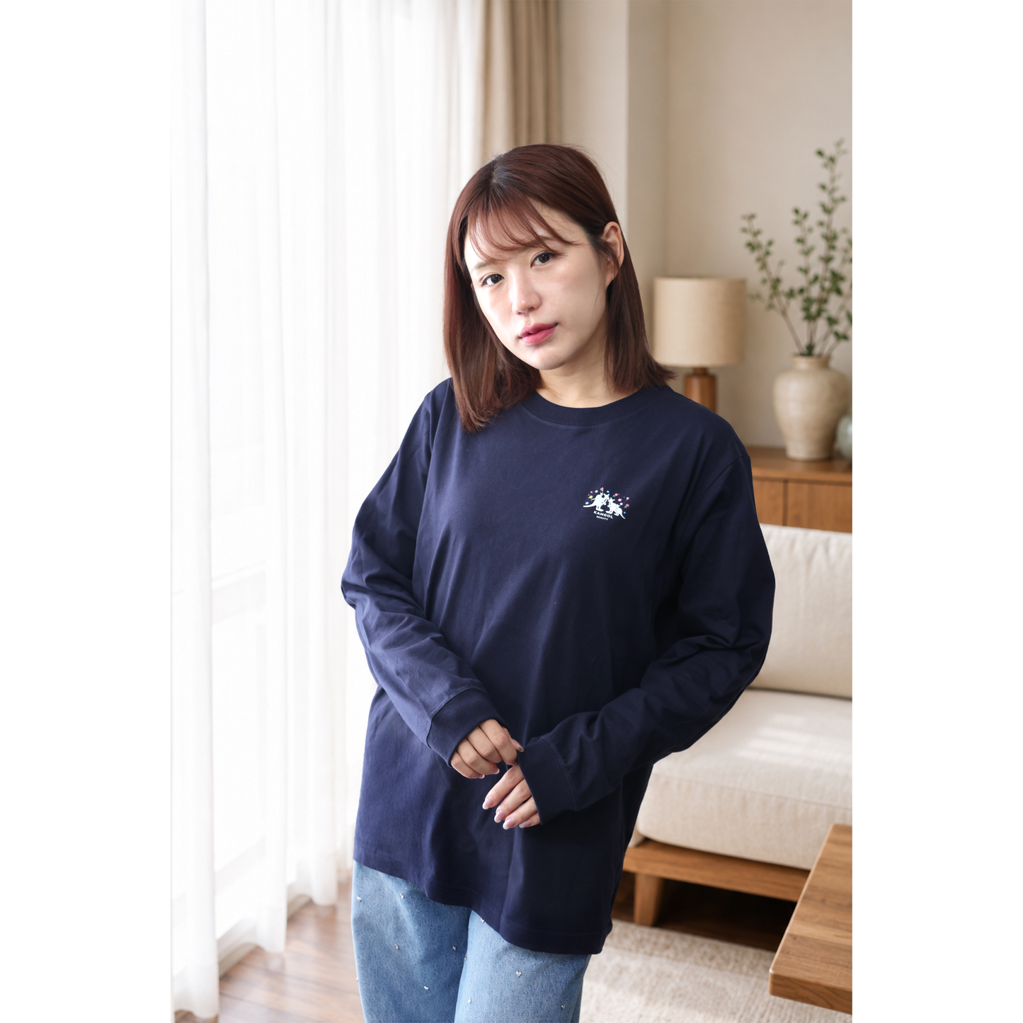 破天荒夫婦 × KB コラボ /ロングTシャツ
