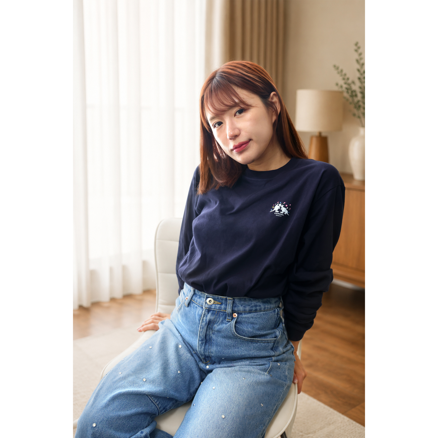 破天荒夫婦 × KB コラボ /ロングTシャツ