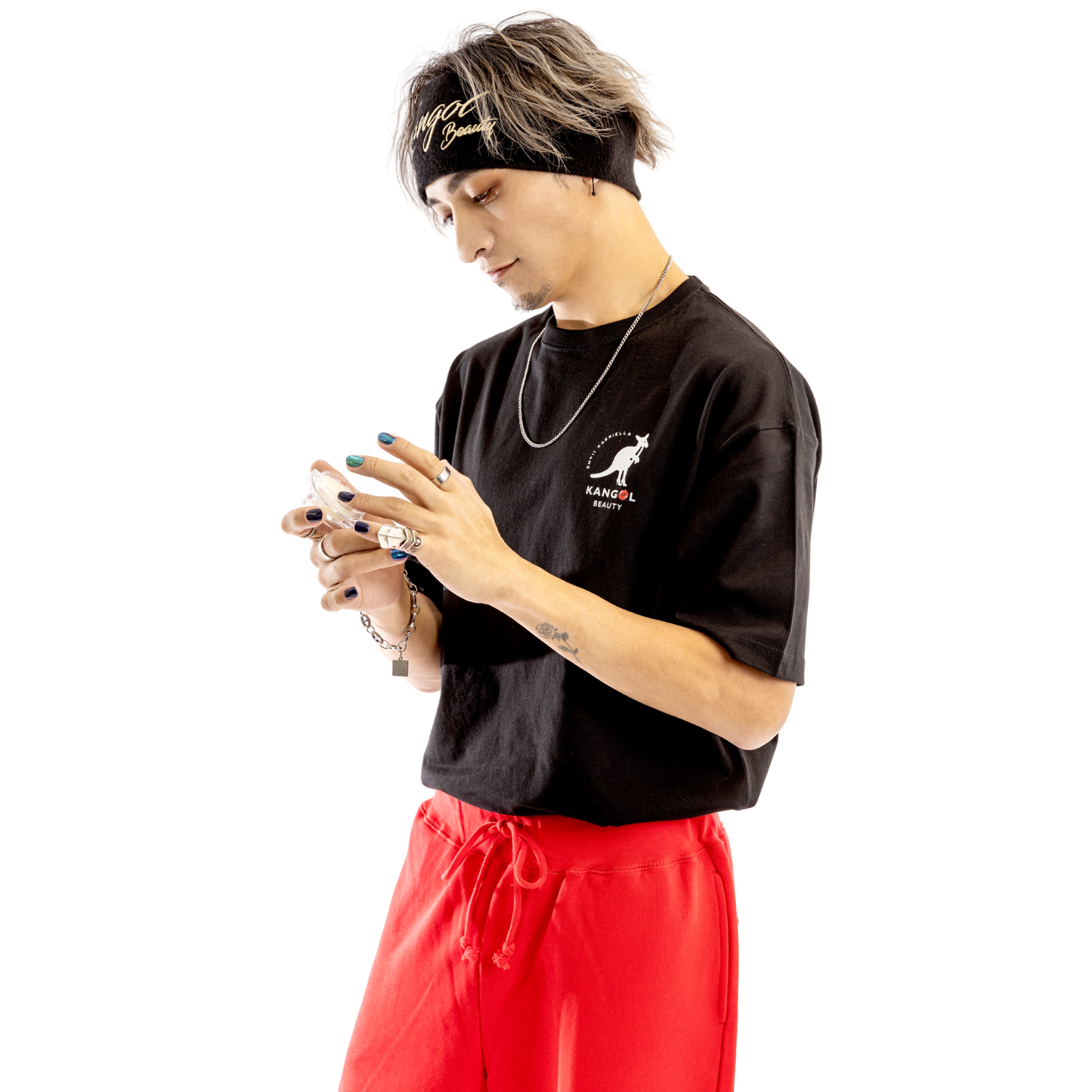 ENVii GABRIELLA × KBコラボ/ビッグシルエットTシャツ＋フレグランスバームセット