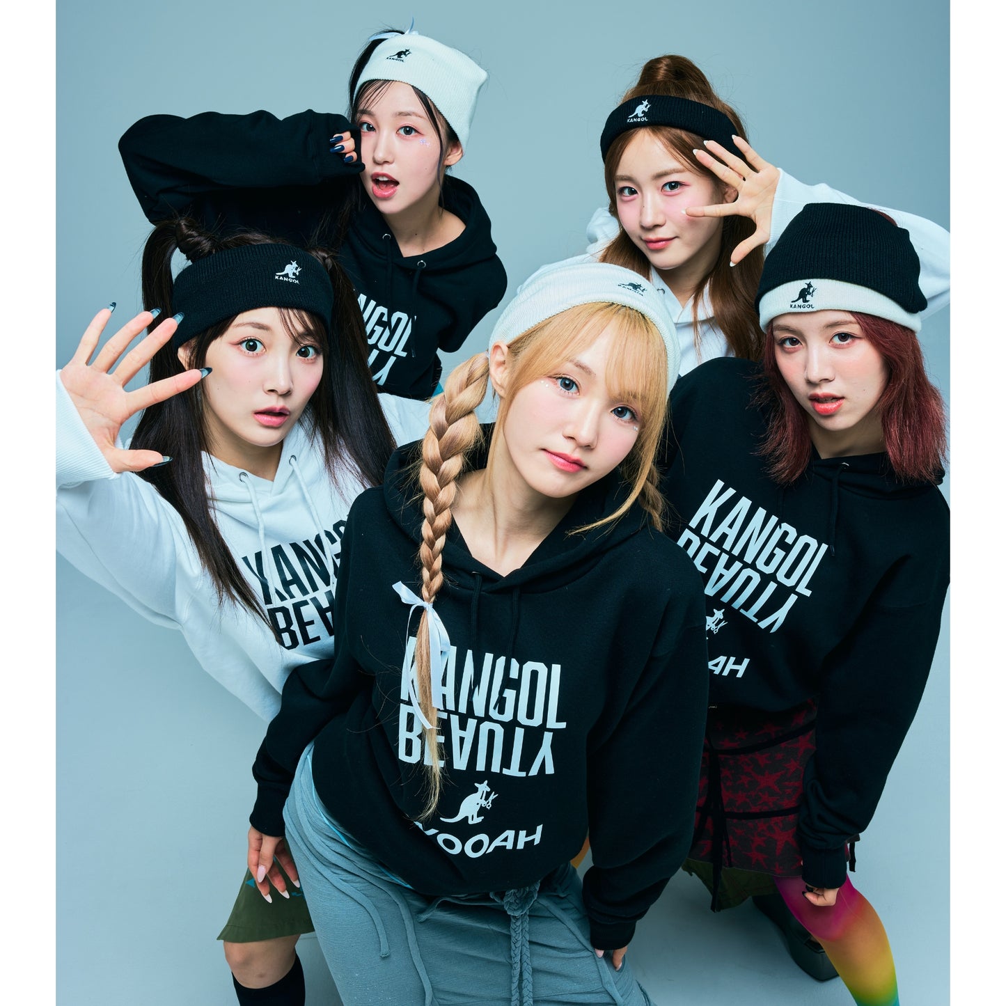 WOOAH x KANGOL BEAUTYコラボパーカー/MINSEO(ミンソ)민서・Limited Edition