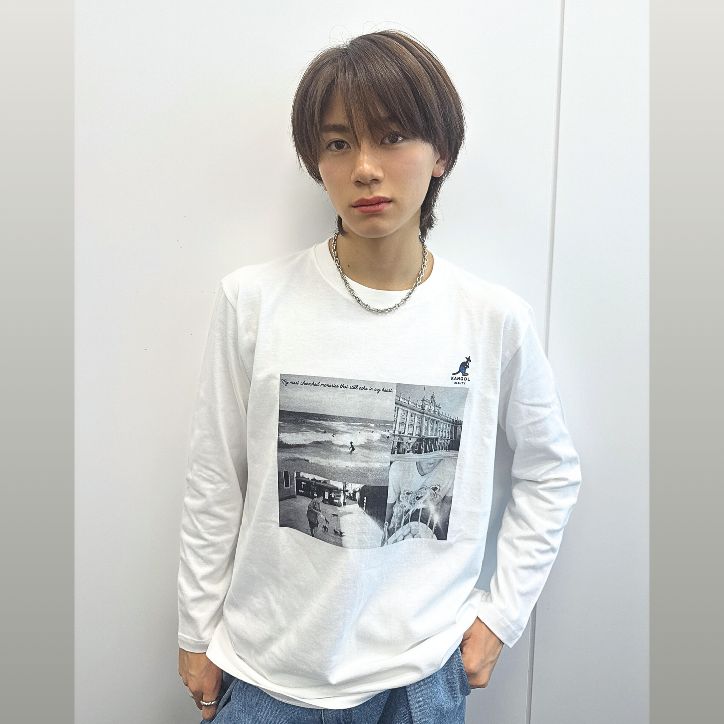 内田金吾 × KBコラボ/ロングTシャツ