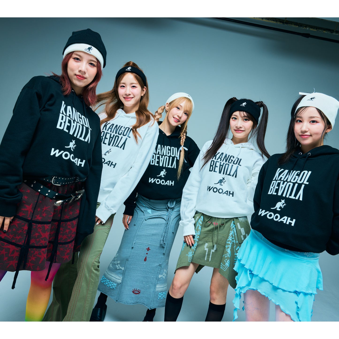 WOOAH x KANGOL BEAUTYコラボパーカー/WOOYEON(ウヨン)우연・Limited Edition