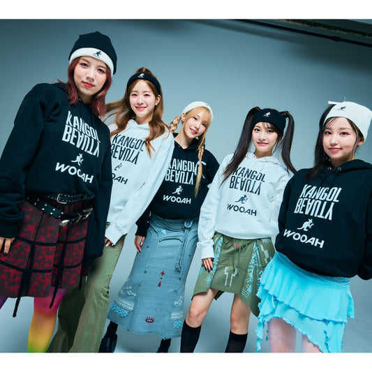 WOOAH x KANGOL BEAUTYコラボパーカーALLメンバーLimited Edition