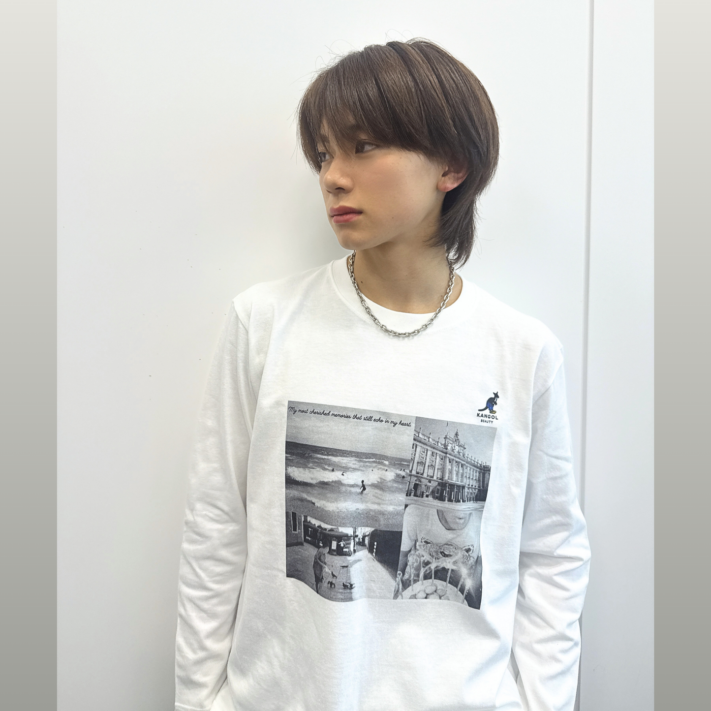 内田金吾 × KBコラボ/ロングTシャツ