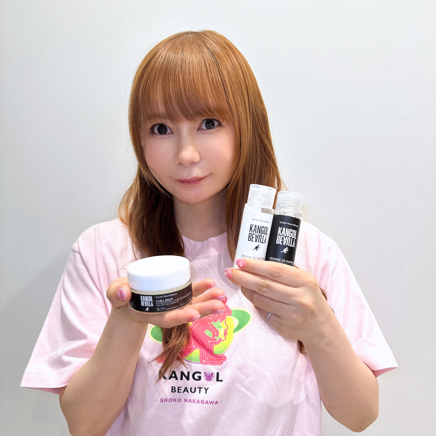 中川翔子 × KBコラボ /ノーマルTシャツ（キッズサイズあり）+チルバームセット