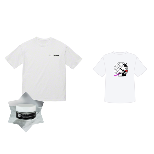 渡辺華奈×KB ビッグシルエットTシャツ+チルバームセット