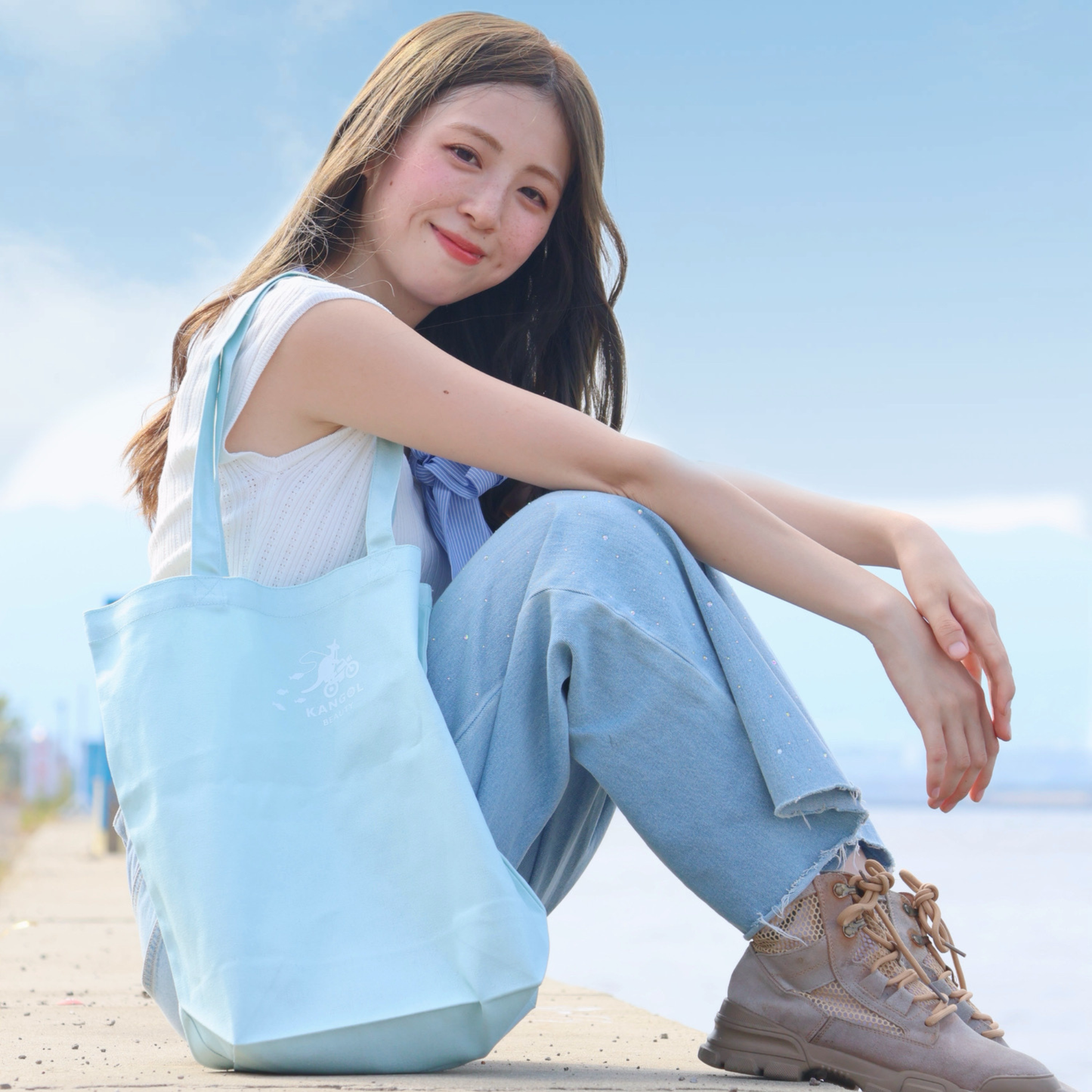 竹内千景 × KBコラボ/トートバッグ＋ヘアバームセット