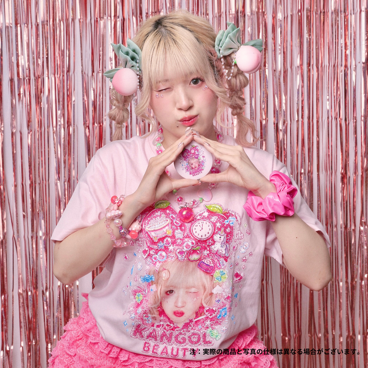 まるもももか🍑🐷 × KB コンプリートセット（限定アクリルキーホルダー&オリジナルステッカー付き）