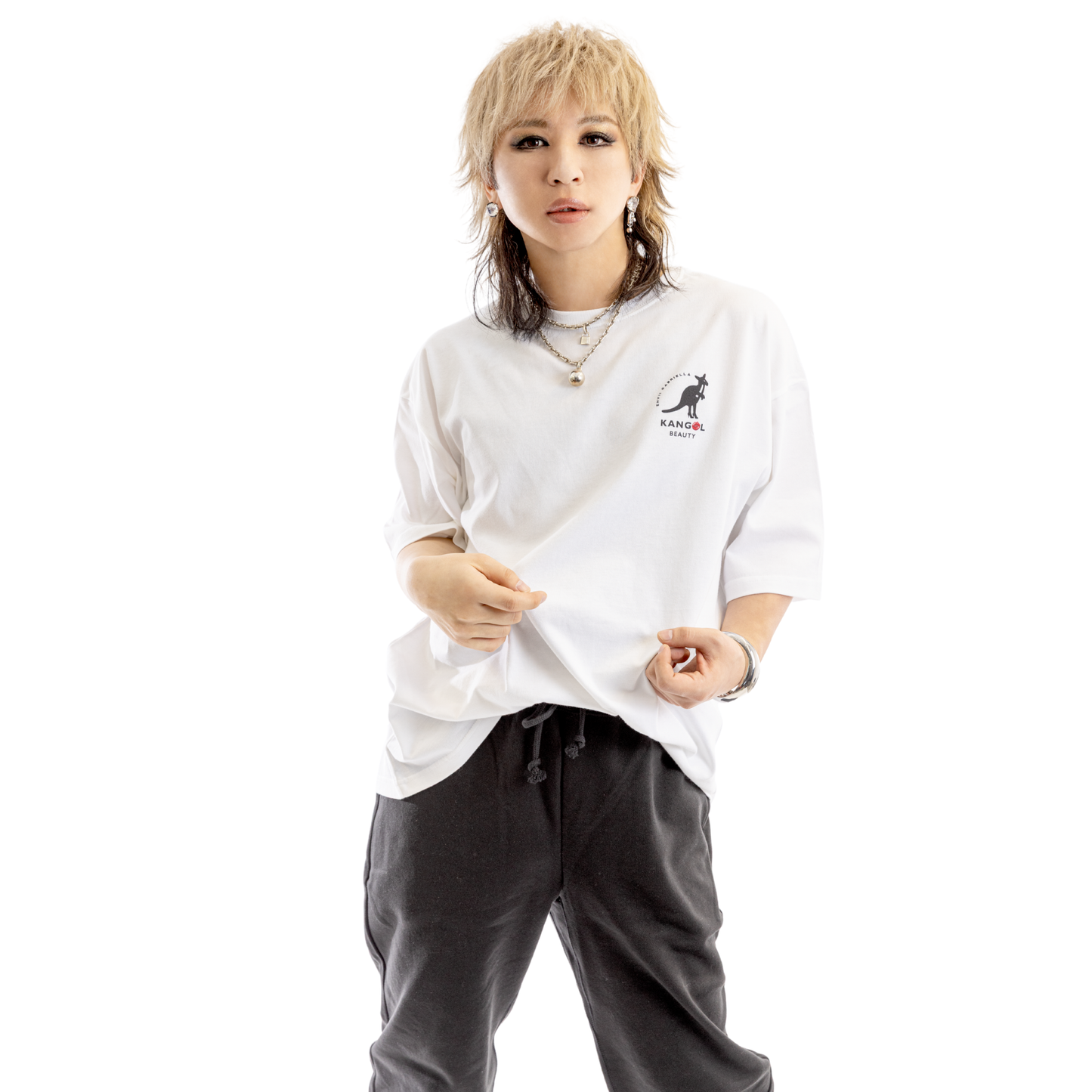 ENVii GABRIELLA × KBコラボ/ビッグシルエットTシャツ