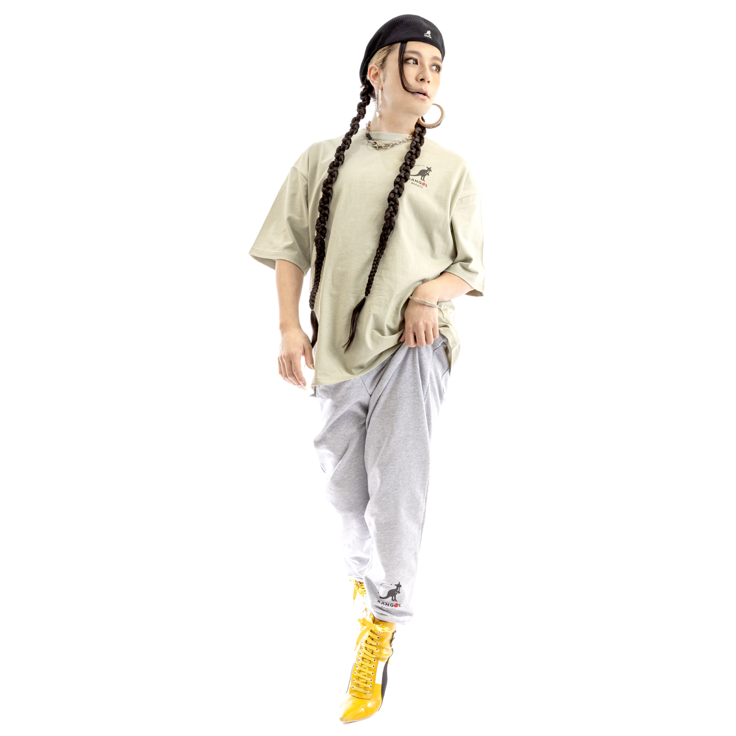 ENVii GABRIELLA × KBコラボ/スウェットパンツ