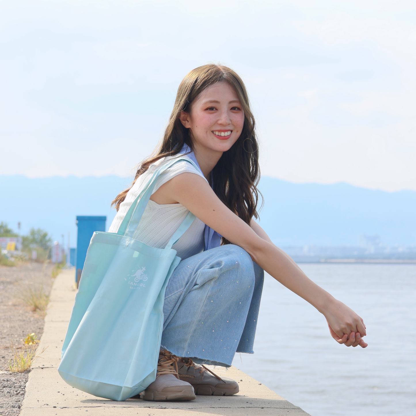 竹内千景 × KBコラボ/トートバッグ＋ヘアバームセット