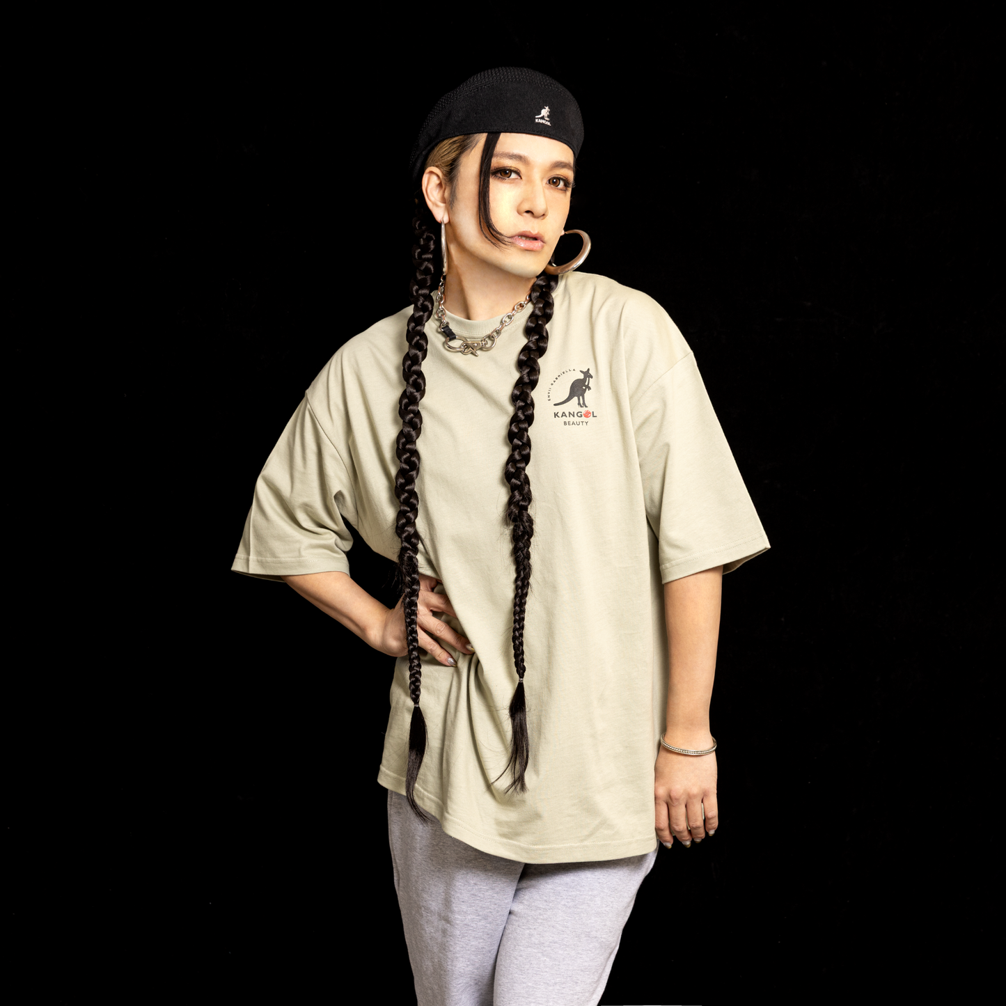 ENVii GABRIELLA × KBコラボ/ビッグシルエットTシャツ＋フレグランスバームセット