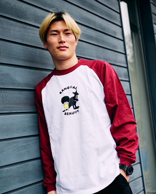 古橋亨梧 × KB ラグランロングTシャツ