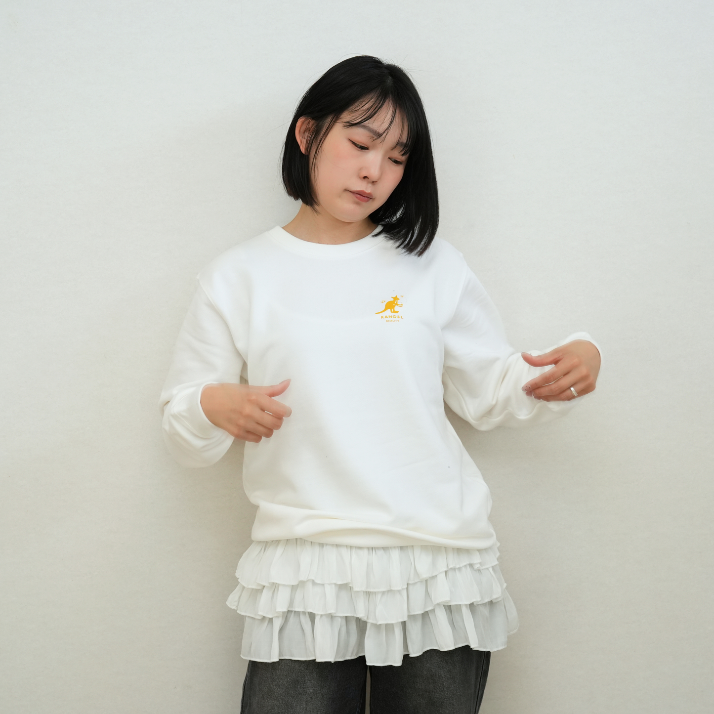 ゆずみつ × KB トレーナー（キッズサイズあり）