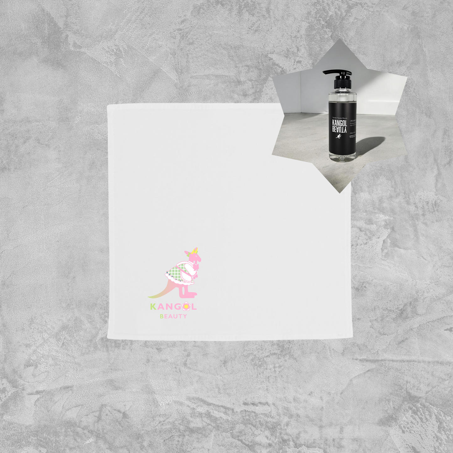 三枝りん × KB ハンカチ+シャンプーボトルセット