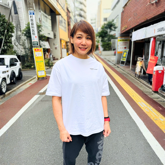 渡辺華奈×KB ビッグシルエットTシャツ