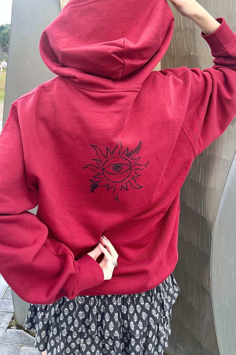 三白 × KB パーカー