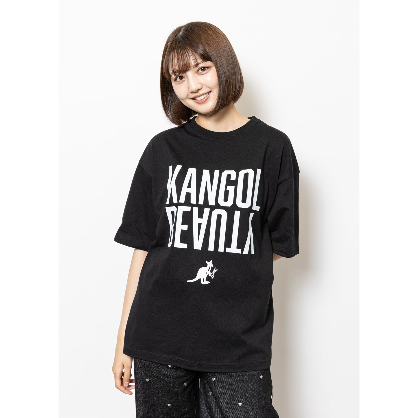 KANGOL BEAUTYビックシルエットTシャツ