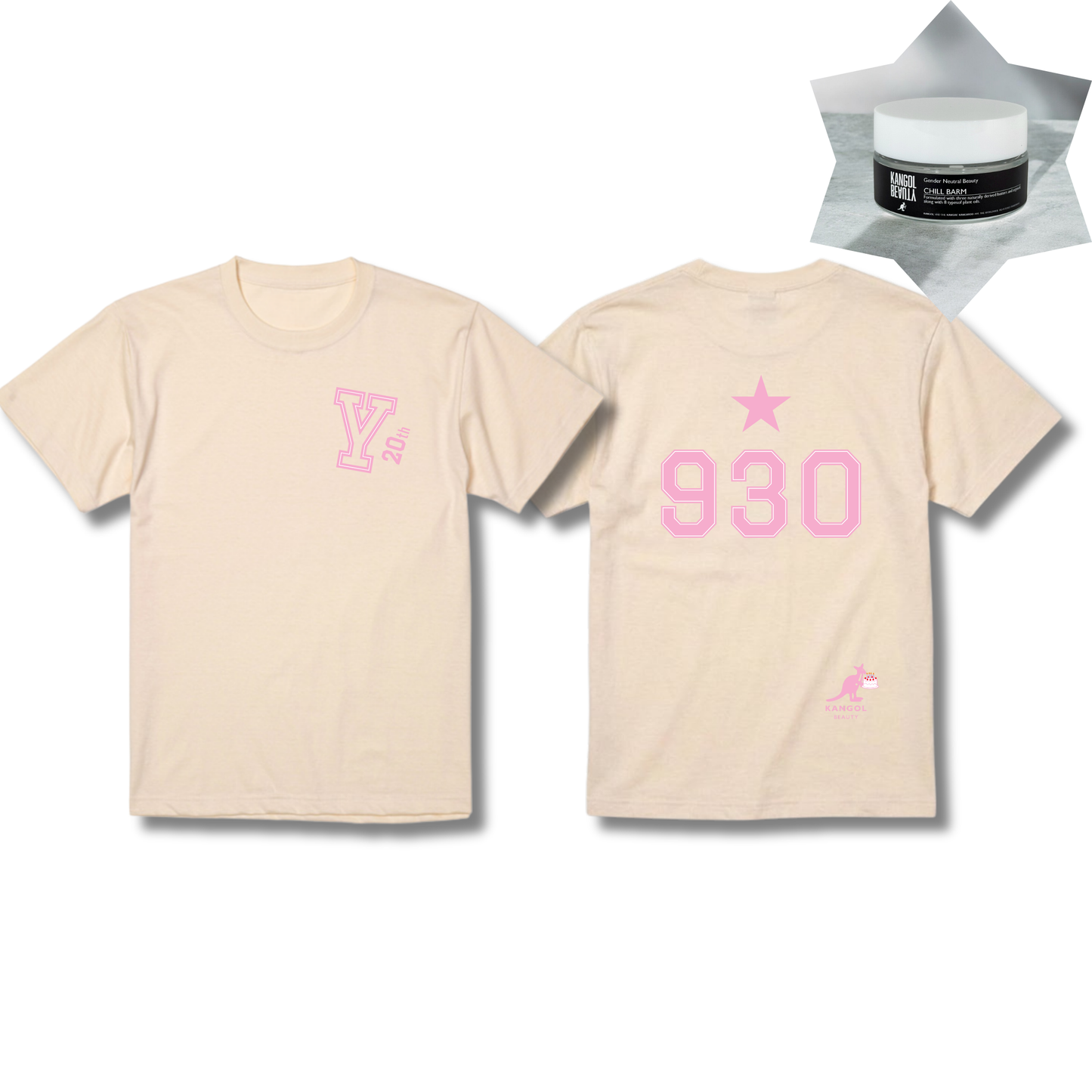 鈴木夢 ×KBコラボ/Tシャツ＋ヘアバームセット
