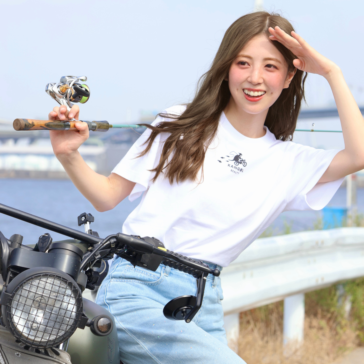 竹内千景 × KBコラボ/Tシャツ＋ヘアバームセット