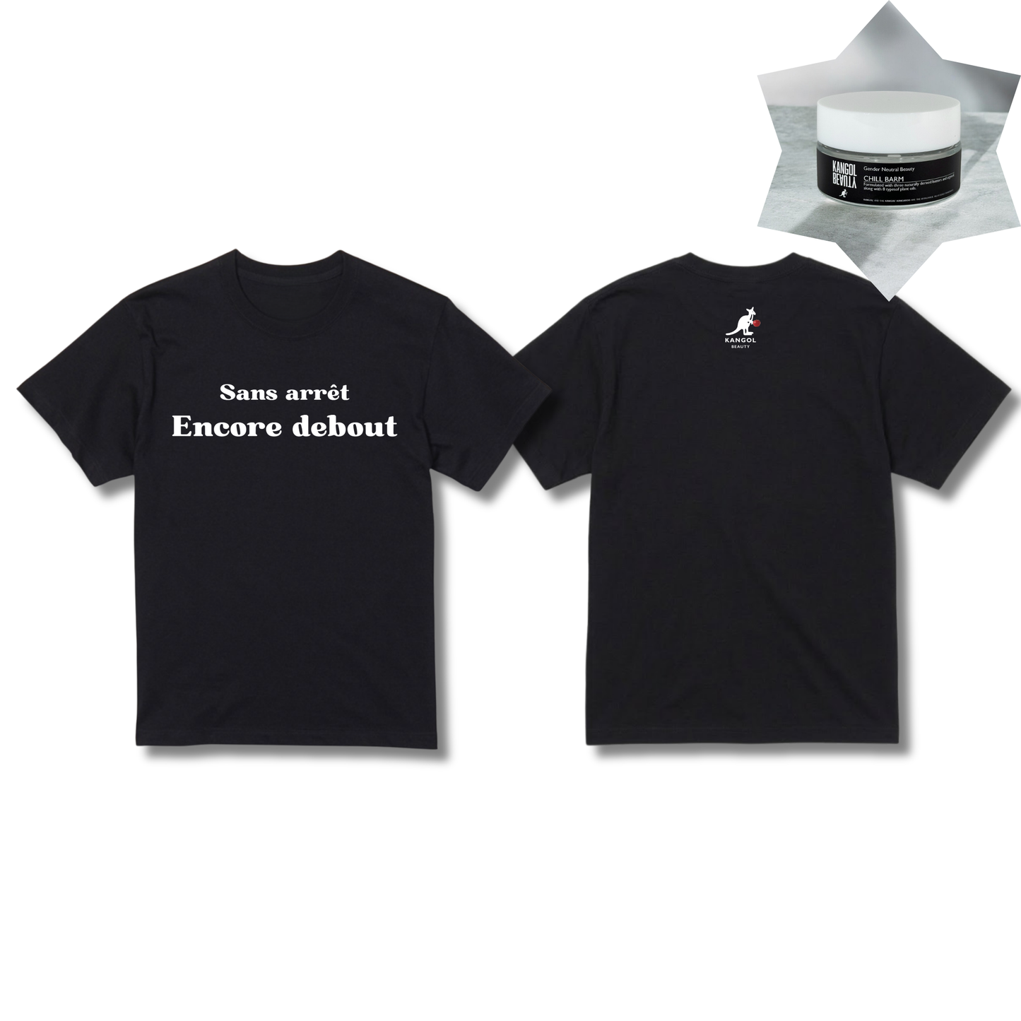 SAYAKA×KBコラボ/Tシャツ＋ヘアバームセット