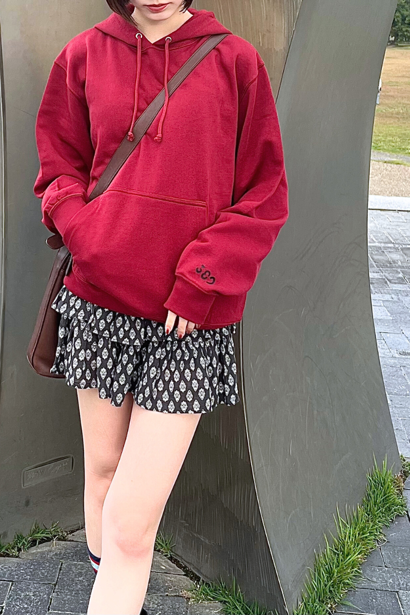 三白 × KB パーカー