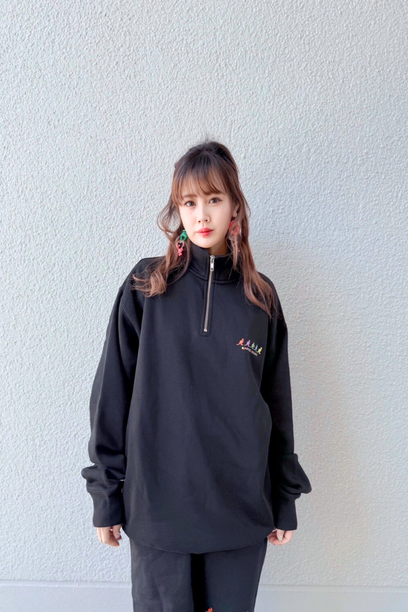 新垣里沙 × KB ハーフジップパーカーセット