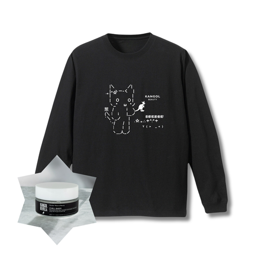 梛 × KBロングTシャツブラックセット