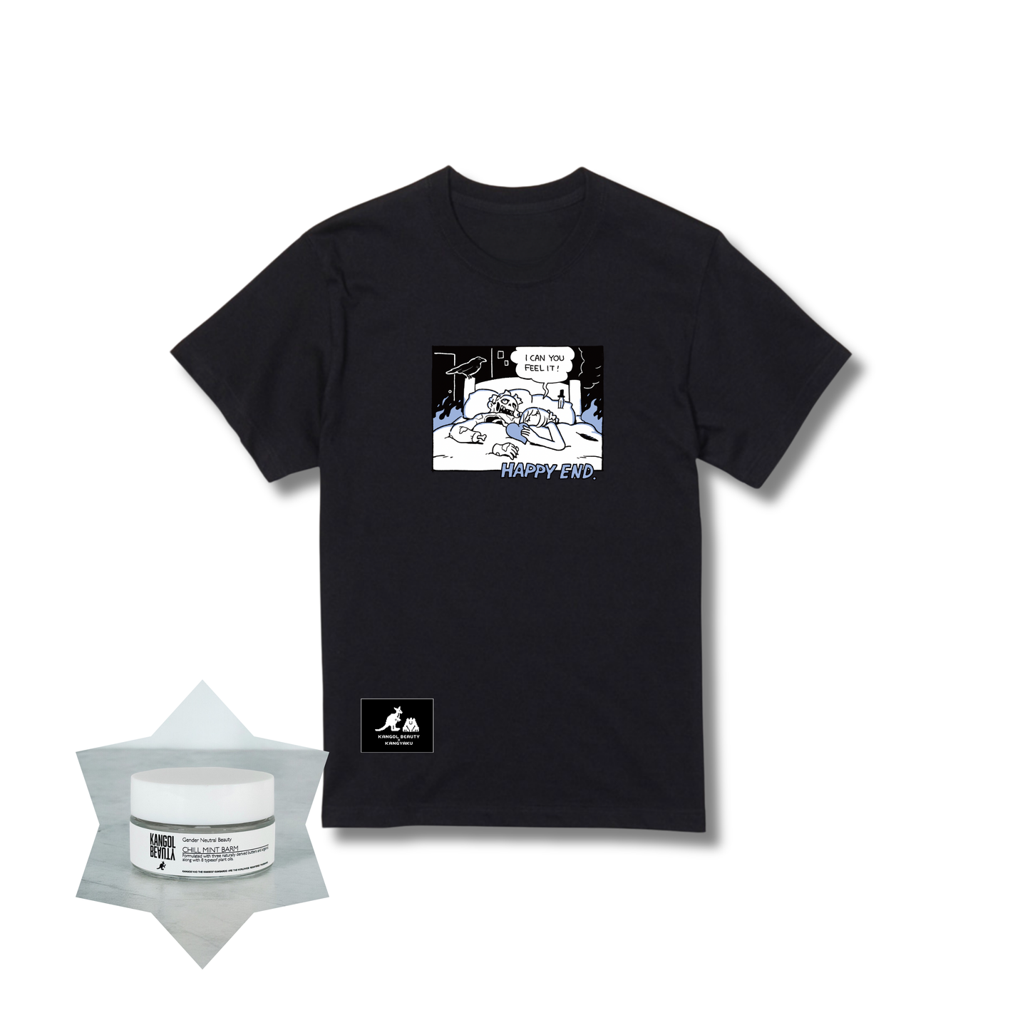 観虐 × KBコラボ/ Tシャツ（ノーマル）+ミントバームセット