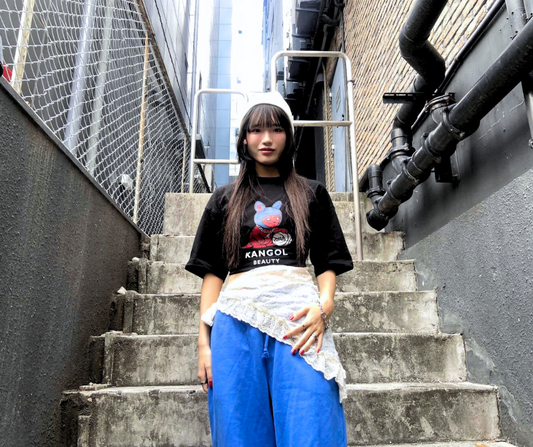 yuma × KB ビッグシルエットTシャツ