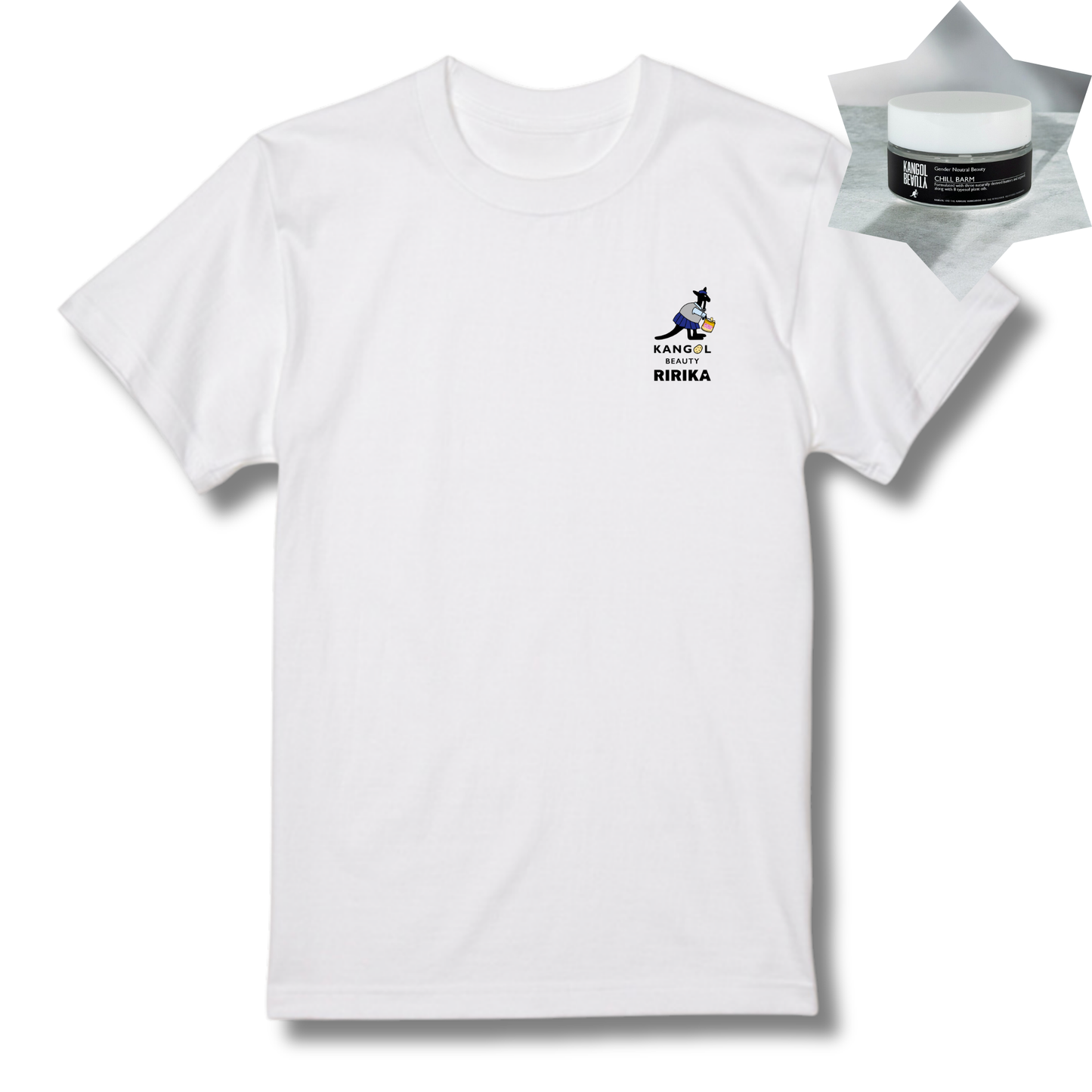 横浜莉々香 × KBコラボ/Tシャツ＋ヘアバームセット