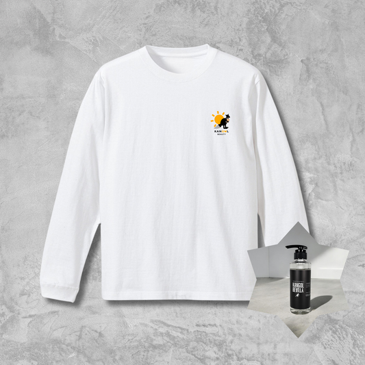 艾 × KBロングTシャツホワイトセット