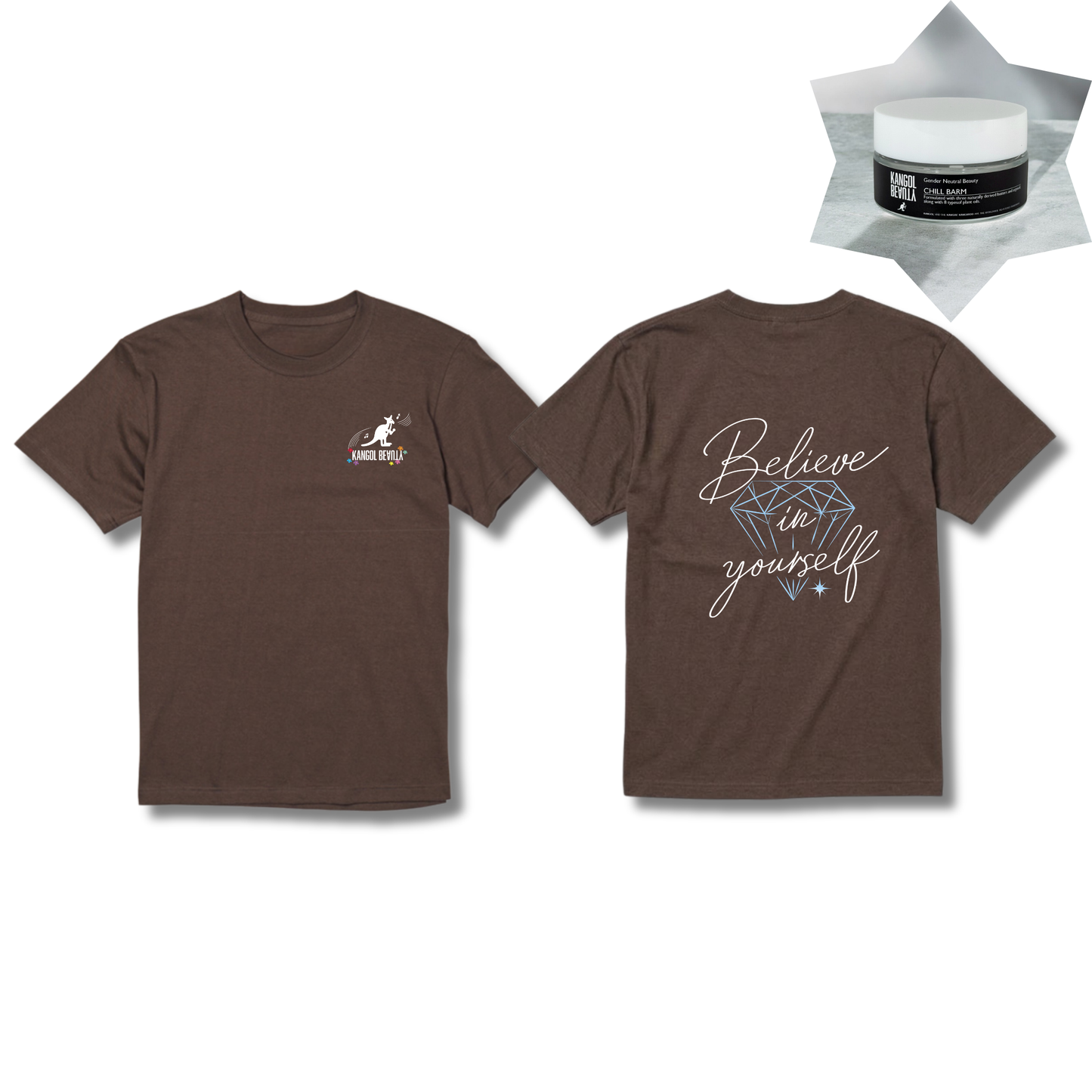 ayami×KBコラボ/Tシャツ＋ヘアバームセット