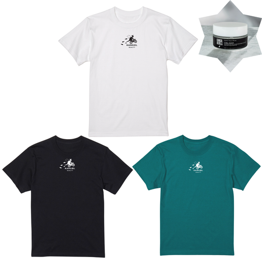 竹内千景 × KBコラボ/Tシャツ＋ヘアバームセット