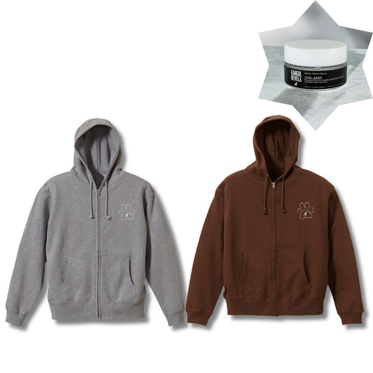 おにゅこじハウス × KBコラボ/フーディー＋ヘアバームセット