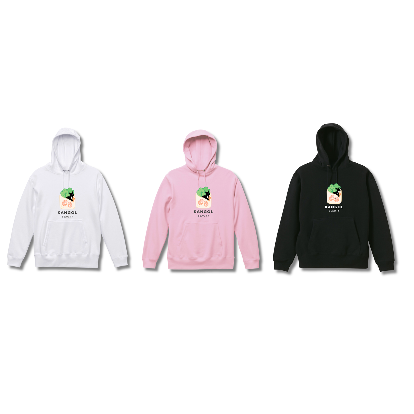 ライスペーパーネキ【みか】× KB パーカー