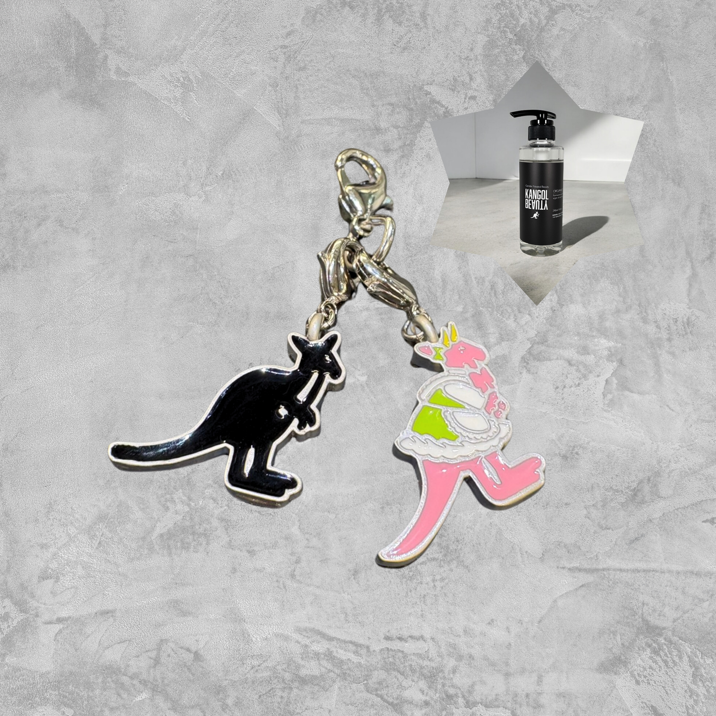 三枝りん×KB 高級チャーム+シャンプーボトルセット