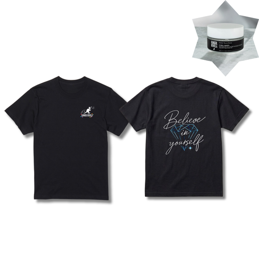 ayami×KBコラボ/Tシャツ＋ヘアバームセット