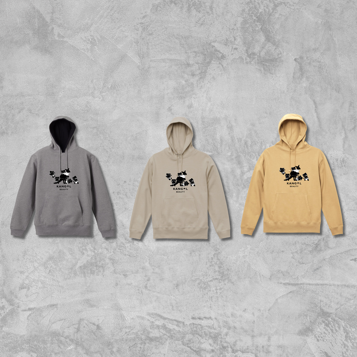 クマ=チャン･ダヨ × KB パーカー