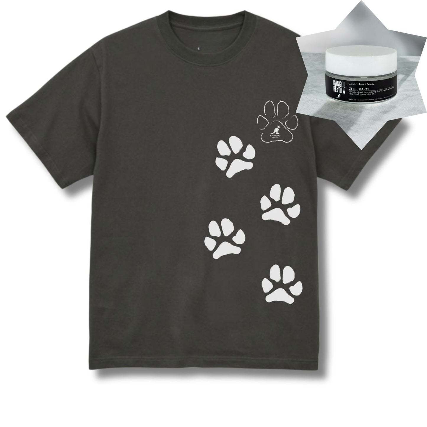 おにゅこじハウス × KBコラボ/Tシャツ＋ヘアバームセット