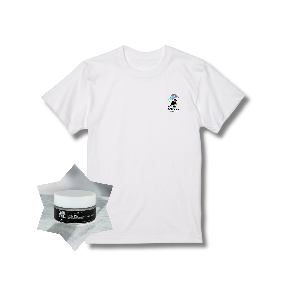 Leina × KBコラボ /ノーマルTシャツ+チルバームセット