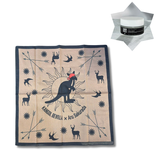 Aru Sakurada ×KB バンダナセット+（非売品）コラボロゴステッカー付